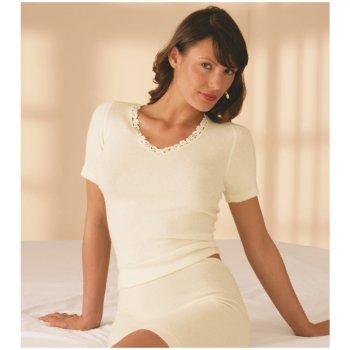 Conta onderblouse 60% wol en 40% modal
